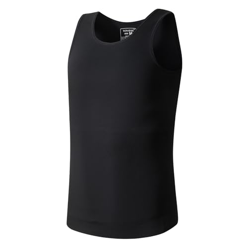 Image of Wonababi Chest Binder for Transgender - Seamless Ultra Flat Compression Bra for FTM, Large Breasts