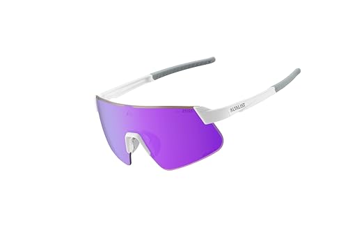 [ALTALIST] �A���^���X�g HAYATE R2(�n���e �A�[���c�[) Lens by ZEISS(�c�@�C�X) (Glossy White Temple Violet Mirror Lens�iZEISS�j)