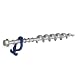 Schraubheringe Peggy Peg, 2 Stück Long aus Aluminium 31 cm