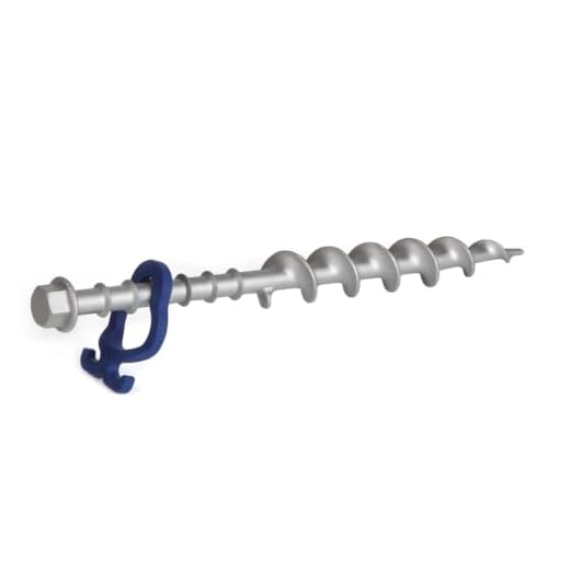 Peggy Peg 19541 Skruvsill, Aluminium, 31 cm, Paket av 2
