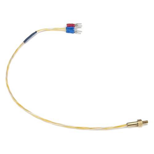 Sensor de temperatura de tornillo RTD PT1000 M4 con perno y cable de 0,3 m 2