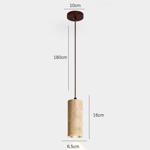Lámpara colgante con barra led para iluminar dormitorios modernos 5
