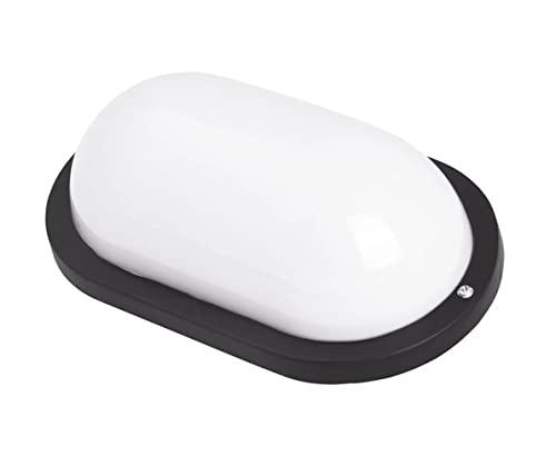 Plafoniera ovale e27 60w sofia nero