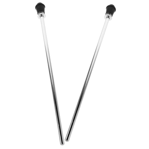SUPVOX 2 Pcs Drum Kit for Small Game Stick Bass Drum Legs Yacht Socket Single Tom Holder Floor Tom Leg Bracket Tom Drum Holder Bracket Tom Mount Aluminum Alloy Silver