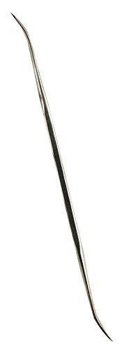 SE 6" Stainless Steel Double Sided Bent Pick - DD2