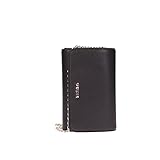 Porta carte sulla catena Guess Card Case ON Chain, Borsa Donna, BLA