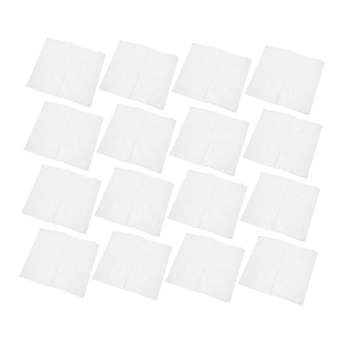 Didiseaon 200 Piezas Hoja de tela no tejida desmaquillante quitaesmalte en gel almohadillas desmaquillantes para la cara maquillaje cushion colocador de maquillaje pad almohadillas cuadradas