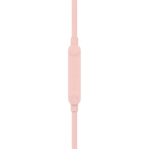Image of Belkin SoundForm USB-C Wired Earbuds, In-Ear Wired Earphones with Microphone - Wired Earbuds for iPhone 16 /15, iPad Mini, Galaxy S24, Android & More - Pink