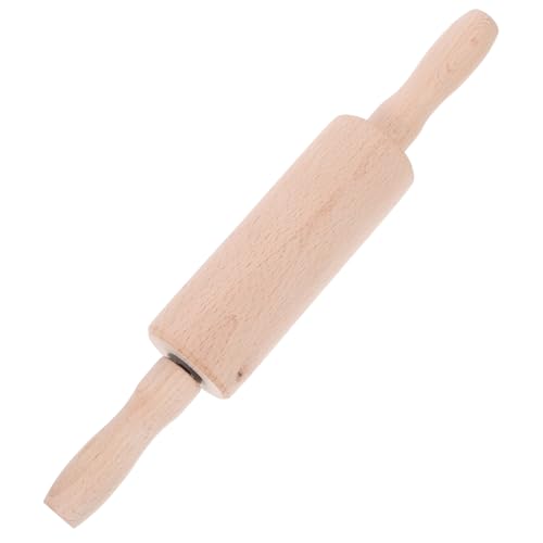 BEBEMOKO 1Pc Dough Roller for Pastry Rolling Stick for DIY Baking Graffiti Crafts and Creative Play for Home Baking and Professional Use