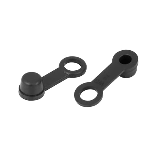 F FIERCE CYCLE 2 Stück M8 x 1,25 mm Hohlschraube Entlüftungsschraube mit Kappe für Motorrad Hauptbremszylinder