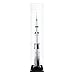 SONGLECTION Acrylic Display Case Compatible for Lego NASA Apollo Saturn V #92176, Dustproof Display Box Showcase(Box Only) (Vertical)