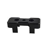 Cnc- Mecanizado en casa XUANXUAN NewRed Store Billet Aluminium Transmission Mount Insert Compatible con B8 Chassis Audi A4 S4 RS4 A5 S5 RS5 Q5 / SQ5 Modelos (Color : Schwarz)