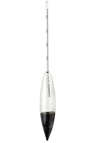 Hydromètre ASTM 151H pour densité liquide de 0.995 à 1.038 HB DURAC B61891-3100
