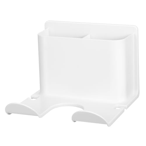 COLLBATH Hair Dryer Mount Shelf Hair Dryer Holder for Bathroom Wall-mounted Hair Dryer Organizer Hair Dryer Storage