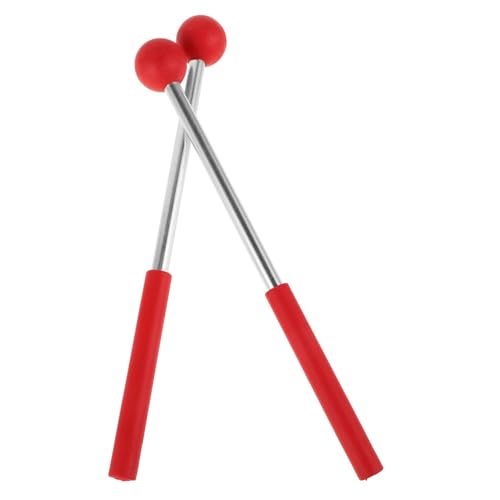 TOYANDONA 1 par de baquetas livianas para tambor de lengua, manejas para percusión para marimba y xilófono para músicos y principiantes miniatura 1