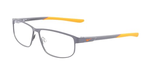 Lunettes de vue Nike 8157 N 56/12/145 monture homme gris mat orange