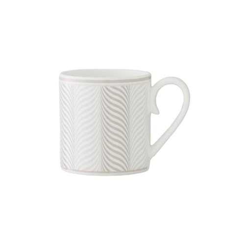 Image of We Can Source It Ltd - Bakewell Taupe Coffee Can Cup 6cm 10cl (2 1/2" 3 1/2oz) Box of 12 Convenient for Hospitality Beverage Routines Every Day Microwave and Dishwasher Safe