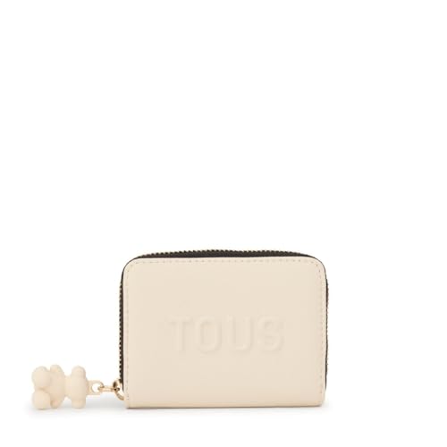 Tous Monedero Beige, para Mujer, Medidas 8 x 11 x 3 cm, Colección Tous La Rue New