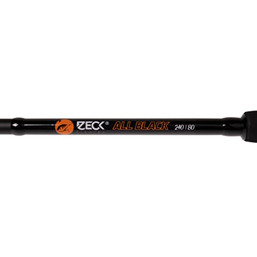 Hechtrute Zeck All Black 2,40m 80g Spinnrute für Angler