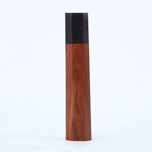 Manche de couteau japonais en bois authentique octogonal - 5