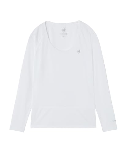 [ルコックスポルティフゴルフ] クルーネックメッシュアンダーシャツ LG6SUD01L_WH00_3L