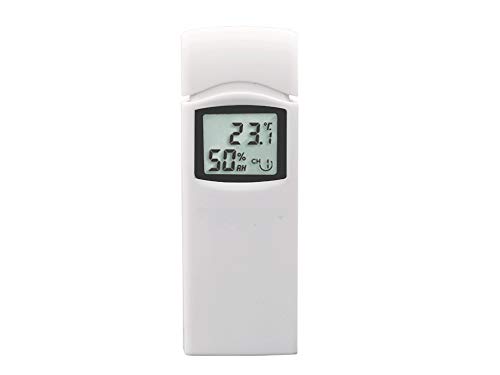 MISOL 433Mhz Sensor (Spare Part) for Wireless Weather Station, Temperature, Humidity, Pressure/Sensor de 433Mhz (Repuesto) para estación meteorológica inalámbrica, Temperatura, Humedad, presión