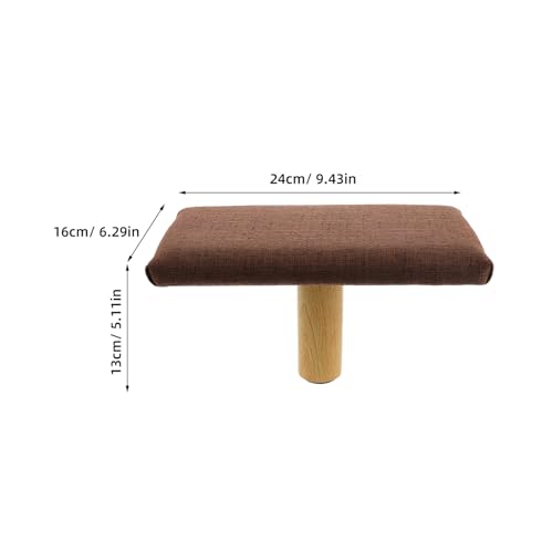 Tabouret à genoux en bois naturel compact Hemobllo pour méditation - 4