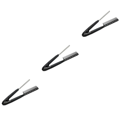 Peine alisador para cabello 3 piezas diseño compacto miniatura 1