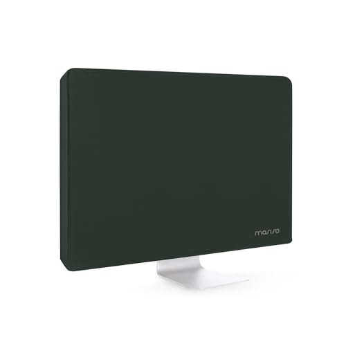 MOSISO Monitor Dust Cover 26, 27, 28, 29 inch Anti-Static Dustproof LCD/LED/HD Panel Case Computer Screen Protective Sleeve Compatible with iMac 27 inch, 26-29 inch PC, Desktop and TV, Emerald Green