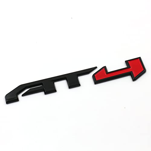 3pack 2019-2023 AT4 Emblems Sierra 3D Badge NamePlate Decal with Compatible with 1500 2500HD