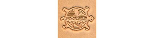 Tandy Leather Round Turtle Craftool� 3-D Stamp 88455-00