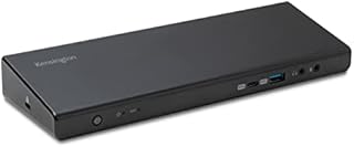 Kensington SD4750P USB-C Docking Station for Windows, MacBook, Surface and Chromebooks Dual 4K Video, 85W PD (K39105NA)