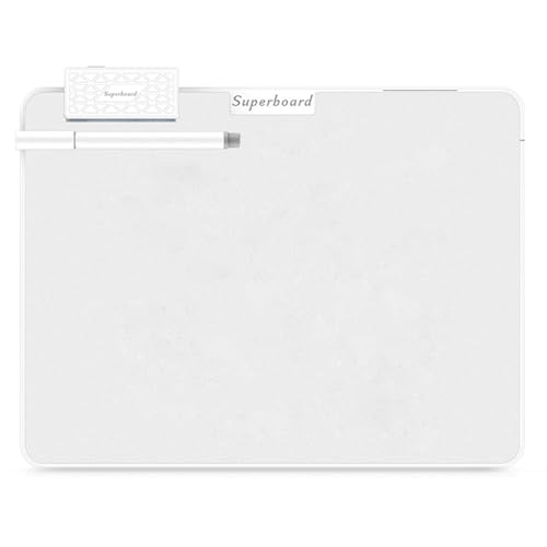 JNJOOD Mesa de dibujo magnética para escritura a mano, pintura para niños, pizarra para grafitis materiales de consumo, escritura de 15 pulgadas