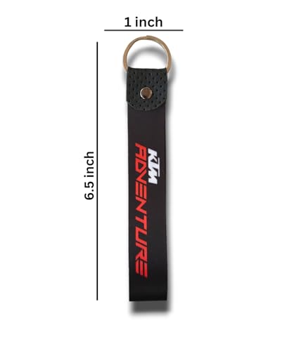 Image of KTM Adventure keychain 25mm black