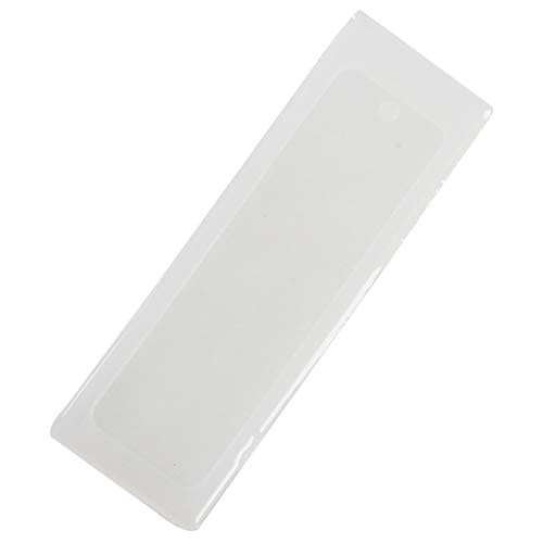 TOOGOO 2 Pcs/Set Rectangle Silicone Bookmark, DIY Bookmark Mould Making Epoxy Resin Jewelry DIY Craft Silicone Transparent