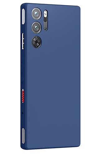 GIOPUEY Funda para Nubia Red Magic 9S Pro/9 Pro, Material de Silicona es Ultra-Delgado Case, Anti Huella Digital Telefono Funda [Antideslizante] Cover - Navy Blue