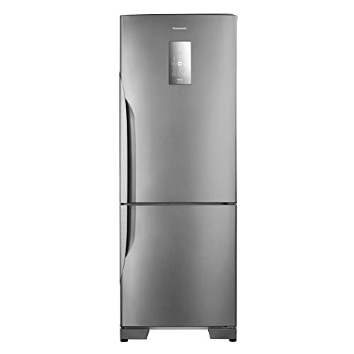 Geladeira Frost Free Panasonic Aço Escovado 480 l NR-BB71PVFXB 220v