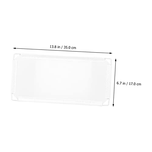 Uonlytech 1 Conjunto De Partição Divisor De Escritório Painéis Transparentes Painel De Barreira De M