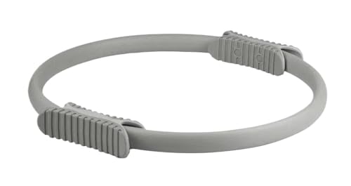 Yoga Circle Pilates Circle Ben Trainer Ryggtränare Fitness Träningsutrustning bygger kärnstyrka och flexibilitet Stödjer ett brett utbud av övningar idealiska for hemmagym och studioträning(Gray,2pcs)