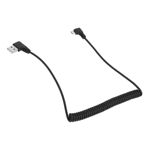 ULTECHNOVO �X�v�����O�f�U�C�� �}�C�N���[�d�P�[�u�� �J�[���� ��v�ȐL�k�� �����f�[�^�]�� �L�k���₷���ԍڑΉ��P�[�u��