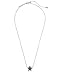 Kendra Scott Jae Star Short Pendant Necklace, Fashion Jewelry, Rhodium-Plated, Blue Drusy
