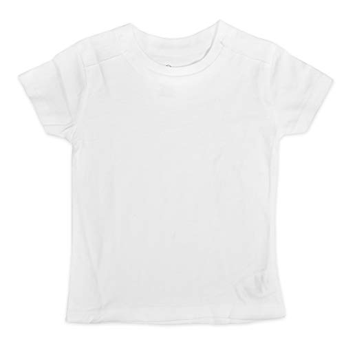 image for HonestBaby Baby Girls Organic Cotton Short Sleeve T-shirt Multi-packs 