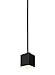 Tech Lighting 700TDEXOP62430BW-LED930 Sean Lavin - 20 Degree LED Line Voltage with 18 Inch Shade, Finish Color: Matte Black/White, Color Temperature: 3000