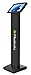 Maclocks 140B540GEB Secure Space Enclosure Kiosk with BrandMe Floor Stand for Surface Pro 3/4 (Black)