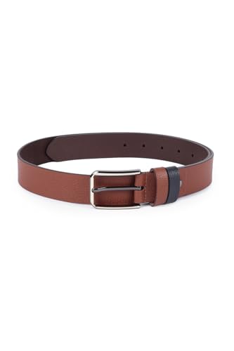 Image of Peter England Men's Leather Everyday Formal Belt