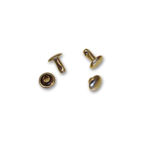 LuckyPet Replacement Rivets Set: Brass Rivet Set Cover