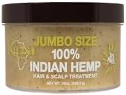 Kuza 100% Indian Hemp Hair and Scalp Treatment Jumbo Size 508.5g by Kuza