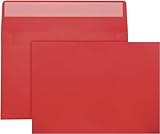 A7 Red Envelopes, 50 Packs 5x7...