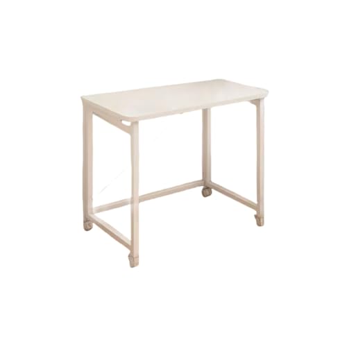 NYHGOXM ܂肽݃TChe[u ~fXN 100×50×75cm LX^[t RpNg xbhe[u/PCfXNp l炵ɍœK MؐF (zCg,80x40cm)