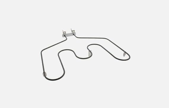 Heating element for baking in the oven for GE models JB640SF2SS, JB640SF3SS, JB640SP1SS, JB640SP2SS, JB650DN1BB, JB650DN1WW, JB650SN1SS, JB660DM1BB